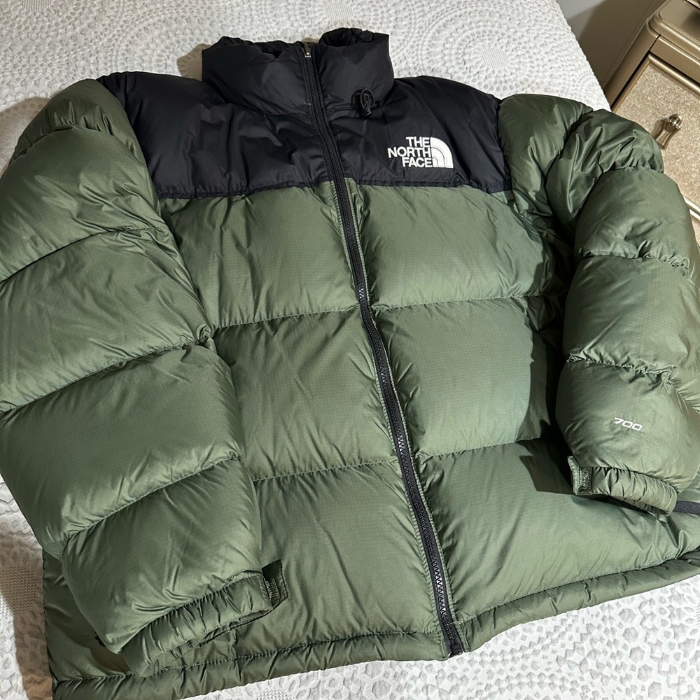 The North Face Dark Green and Black Jacket